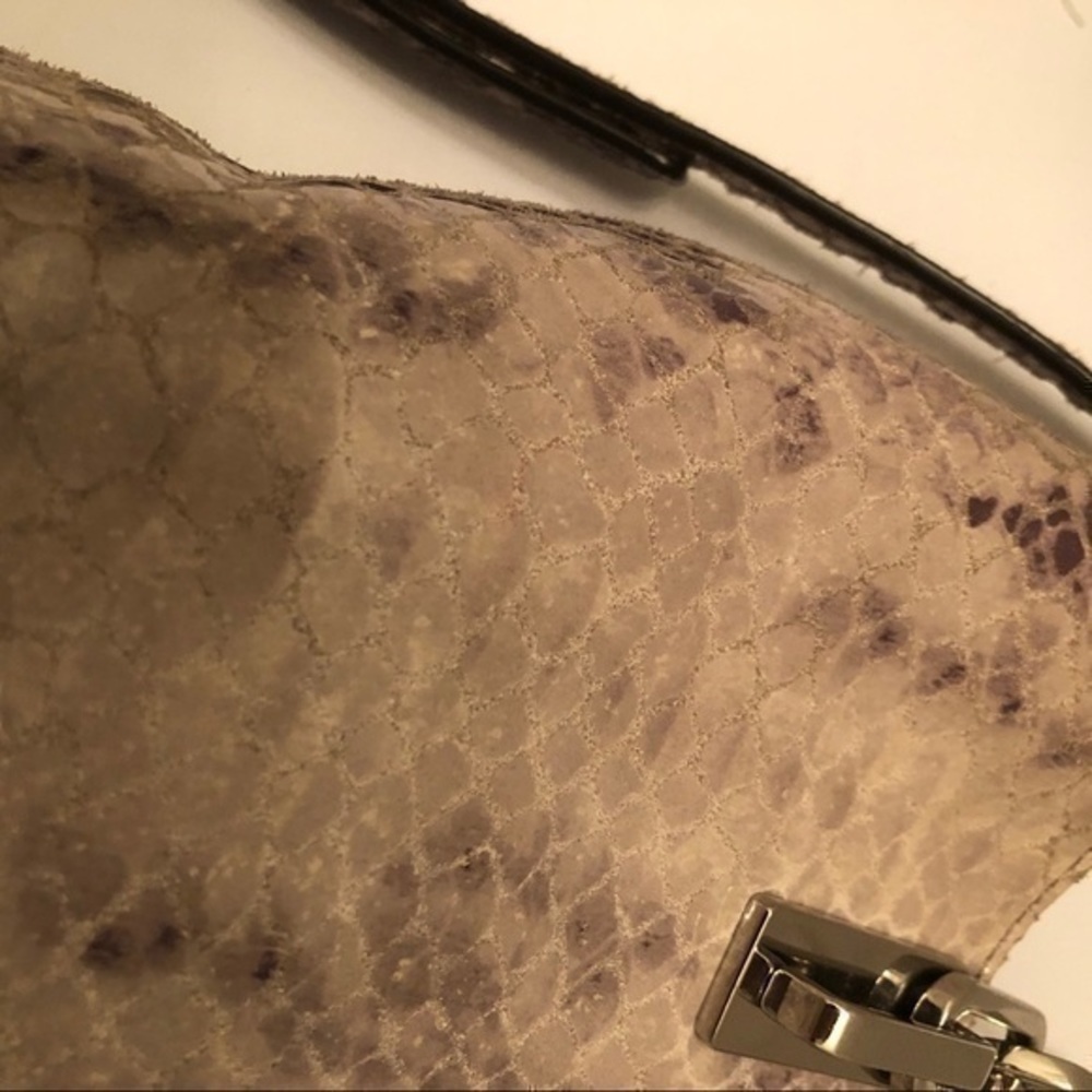 Michael kors python snakeskin embossed two way bag - image 4